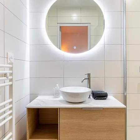 Quiet With Terrace&ac-le Marais/bastille Appartamento